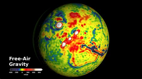 NASA SVS | GMM-3 Mars Gravity Map