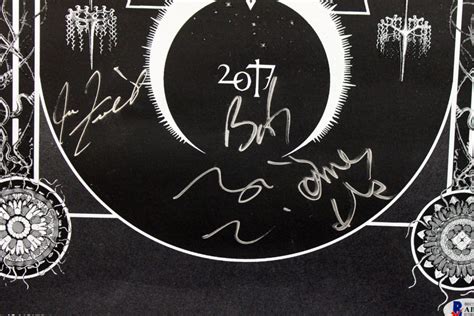 A Perfect Circle 12x18 Poster Band-Signed by (5) with Maynard James ...