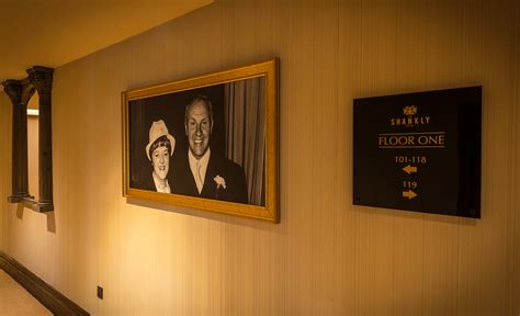 Hotel signage and interior graphics for The Shankly Hotel - go cre8