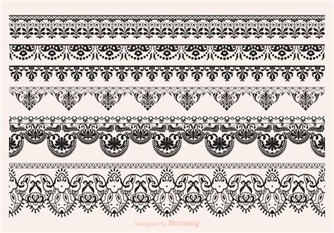 Free Vector Lace Vector Borders - Download Free Vector Art, Stock Graphics & Images