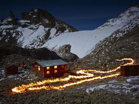 Photographer Documents a Melting Glacier in Africa with Lines of Fire | PetaPixel