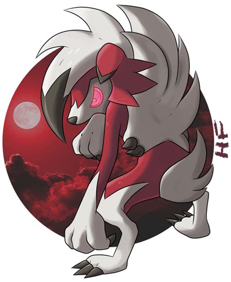 745. Lycanroc Midnight Form by hftran on DeviantArt