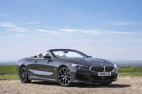 2019 BMW 840d Convertible goes for a photoshoot in the UK