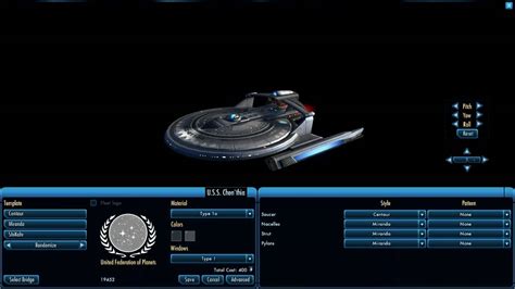 Star Trek Online | Federation Ship Customization Tier 1 - YouTube