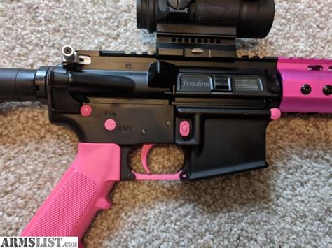 ARMSLIST - For Sale: Custom "Pink" AR-15