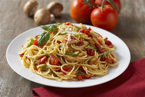 Fresh Tomato Pasta With Basil Recipe