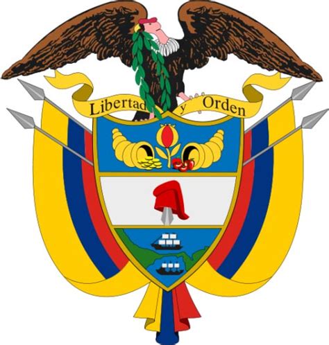 Significado del escudo de Colombia - Bandera de Colombia