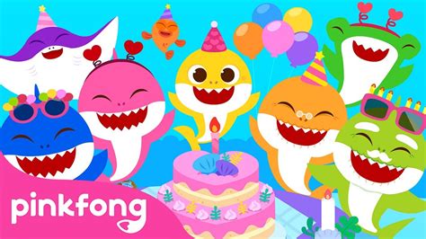 Happy Birthday Song (Baby Shark Version) | Happy Birthday to You Song ...