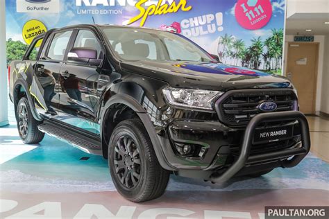 Ford Ranger Splash launched in Malaysia – Lazada 11.11 Shopping Festival exclusive; from RM139k ...