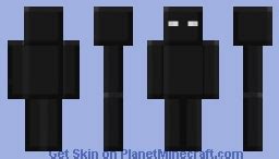 ~ Null ~ New Herobrine ~ Minecraft Skin