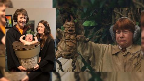 It's a crying Mandrake! Texas family's 'Harry Potter' costume pic goes ...