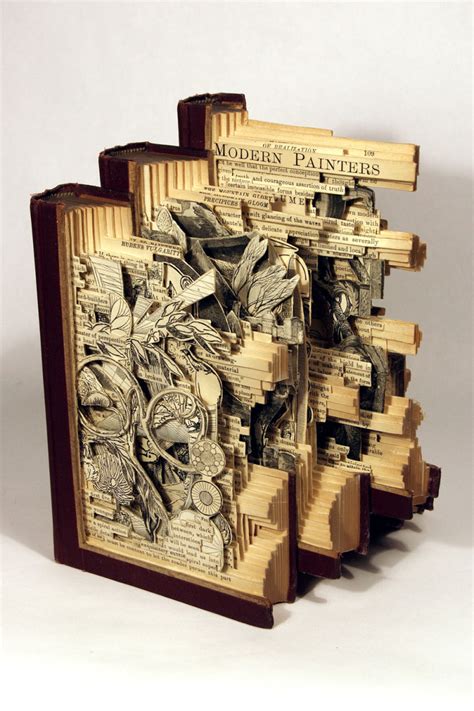 New Worlds Carved Out of Old Books - iBookBinding - Bookbinding ...