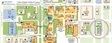 Johns Hopkins Medical Campus Map