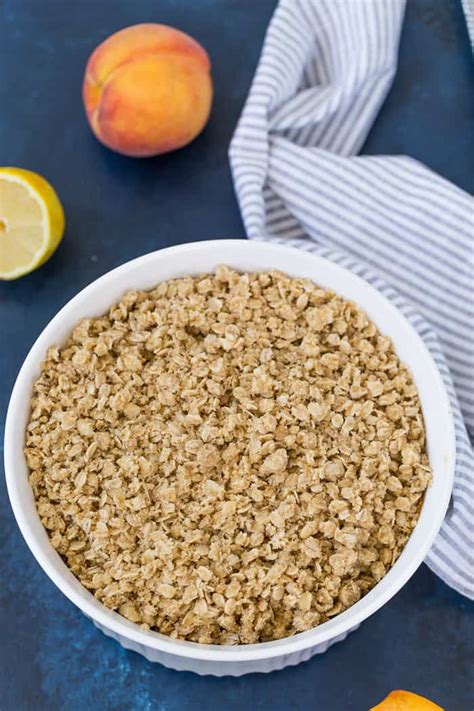 Peach Crumble Recipe - A Sweet Summer Delight