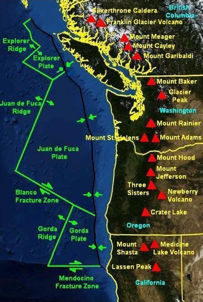 Cascade Volcanoes | Geology Page