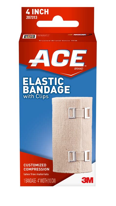 Ace Brand Elastic Bandage with Clips - Walmart.com