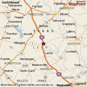 Where is Centerville, Texas? see area map & more