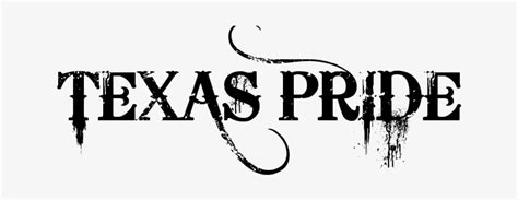 Cool Texas Pride Tattoo Stencil - Texas - Free Transparent PNG Download - PNGkey