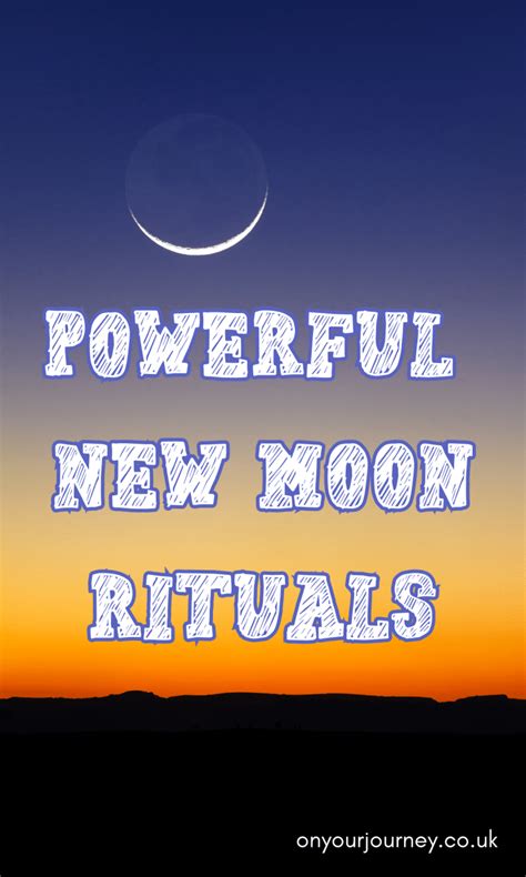 6 Powerful New Moon Rituals: A Guide to Embrace the Energy of New ...