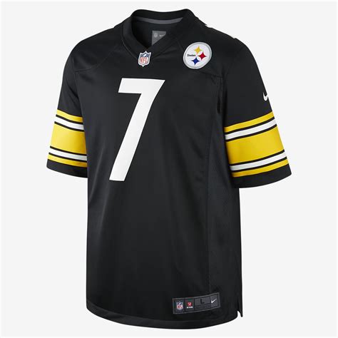 NFL Pittsburgh Steelers (Ben Roethlisberger) Men's Football Home Game Jersey . Nike.com