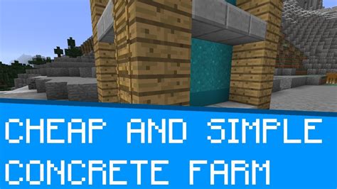 The Best 25 Minecraft Concrete Farm - bikestwasure