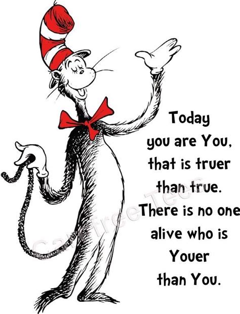 Cat In The Hat Quotes Be Who You Are - Cat Lovster