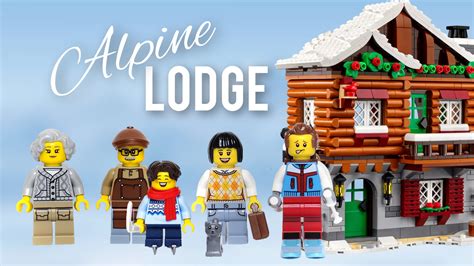 LEGO Icons Winter Village Collection Alpine Lodge 10325 – The Brick Post!