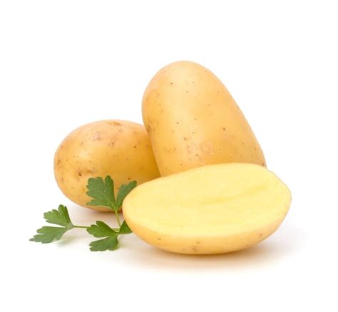 Premium Photo | New potato and green parsley