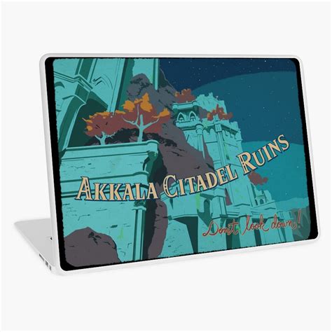 "Akkala Citadel Ruins" Laptop Skin for Sale by laurenkrugh | Redbubble