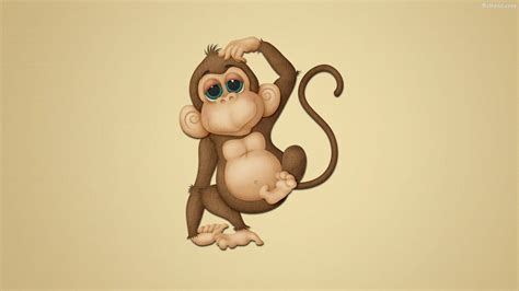 [100+] Cute Monkey Wallpapers | Wallpapers.com