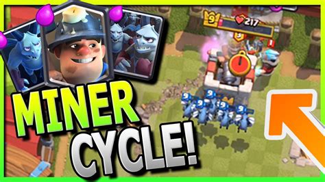 MINER CYCLE DECK!! MINER ONLY LEGENDARY DECK!! | Clash Royale | WHAT IS THE BEST MINER DECK ...