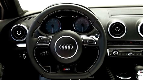 2015 Audi S3 Sedan INTERIOR - YouTube