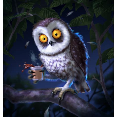 Night Owl - Illustration | The Squeaky Voice