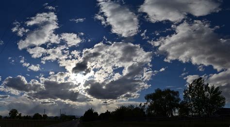 Panoramic Backlit Stratus Clouds, 2012-05-01 - Stratus | Colorado Cloud Pictures