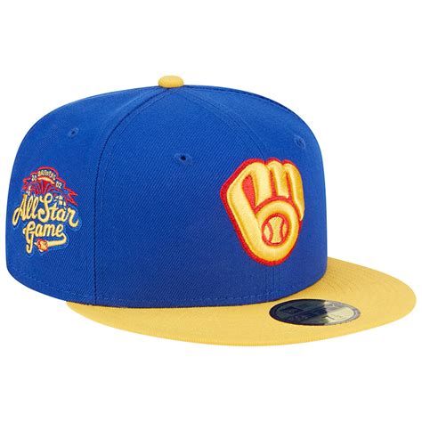 Milwaukee Brewers Fitted Hats | New Era Milwaukee Brewers Baseball Caps