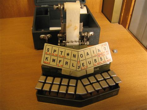 Stenography machine | Adam Mayer | Flickr