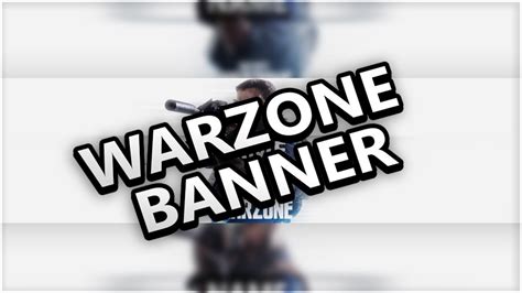 WARZONE BANNER TEMPLATE! (+DOWNLOAD) - YouTube