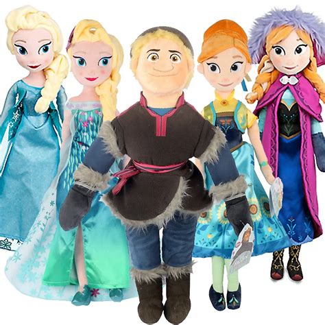 Disney Toys 50cm NEW Kristoff Plush Dolls Frozen Princess Elsa Anna ...