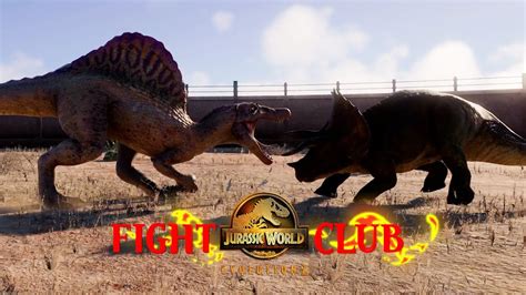 Dinosaur Fight, Spinosaurus, Tyrannosaurus, Fight Club, Jurassic World ...