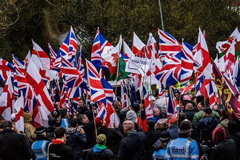 Britain first protest Telford - Three arrested after clash with anti-fascist | UK | News ...