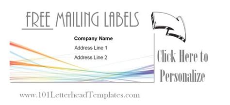 Free Mailing Labels