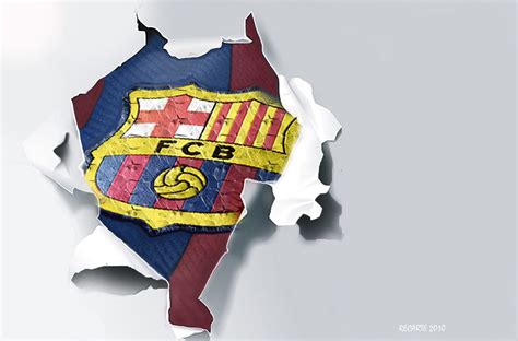FC Barcelona Logo Wallpaper - FC Barcelona Fan Art (22614266) - Fanpop