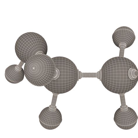 3D model Ethanol Molecule VR / AR / low-poly | CGTrader