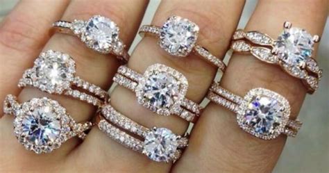 Engagement Rings Dallas TX. Different types of diamond engagement rings that are available at ...