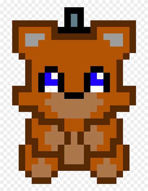 Freddy Fazbear Pixel Art