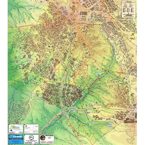 MikeMap Boadilla, Plano de caminos y carriles bici en Boadilla del Monte Map by World Sites ...