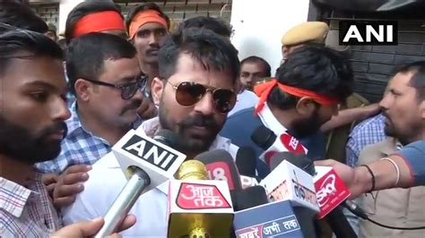 Rajput Karni Sena staged protest in Jaipur against screening of Padmaavat, say ' We are ...