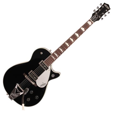 Gretsch G6128T-GH George Harrison Signature Duo Jet Guitar, Black at ...