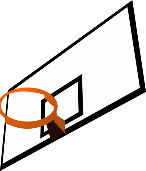 Free Basketball Court Clipart Black And White, Download Free Basketball ...