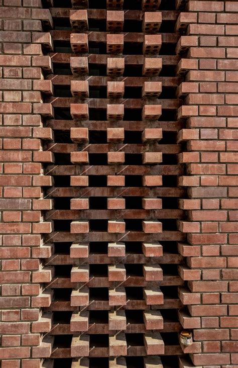 Gallery of Brick Curtain Office / Firki Studio - 4 | Brick art, Brick masonry, Brick detail